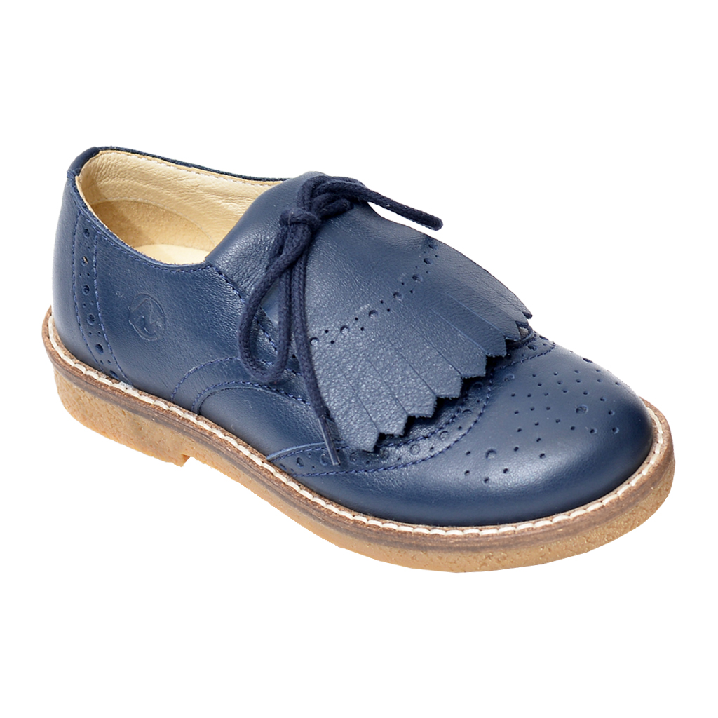 Naturino Kid�s Brogue Blue Leather Shoe Roads Productions Naturino Kid�s Brogue Blue Leather Shoe Roads Productions
