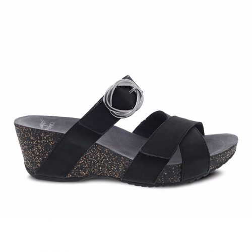 dansko black milled nubuck